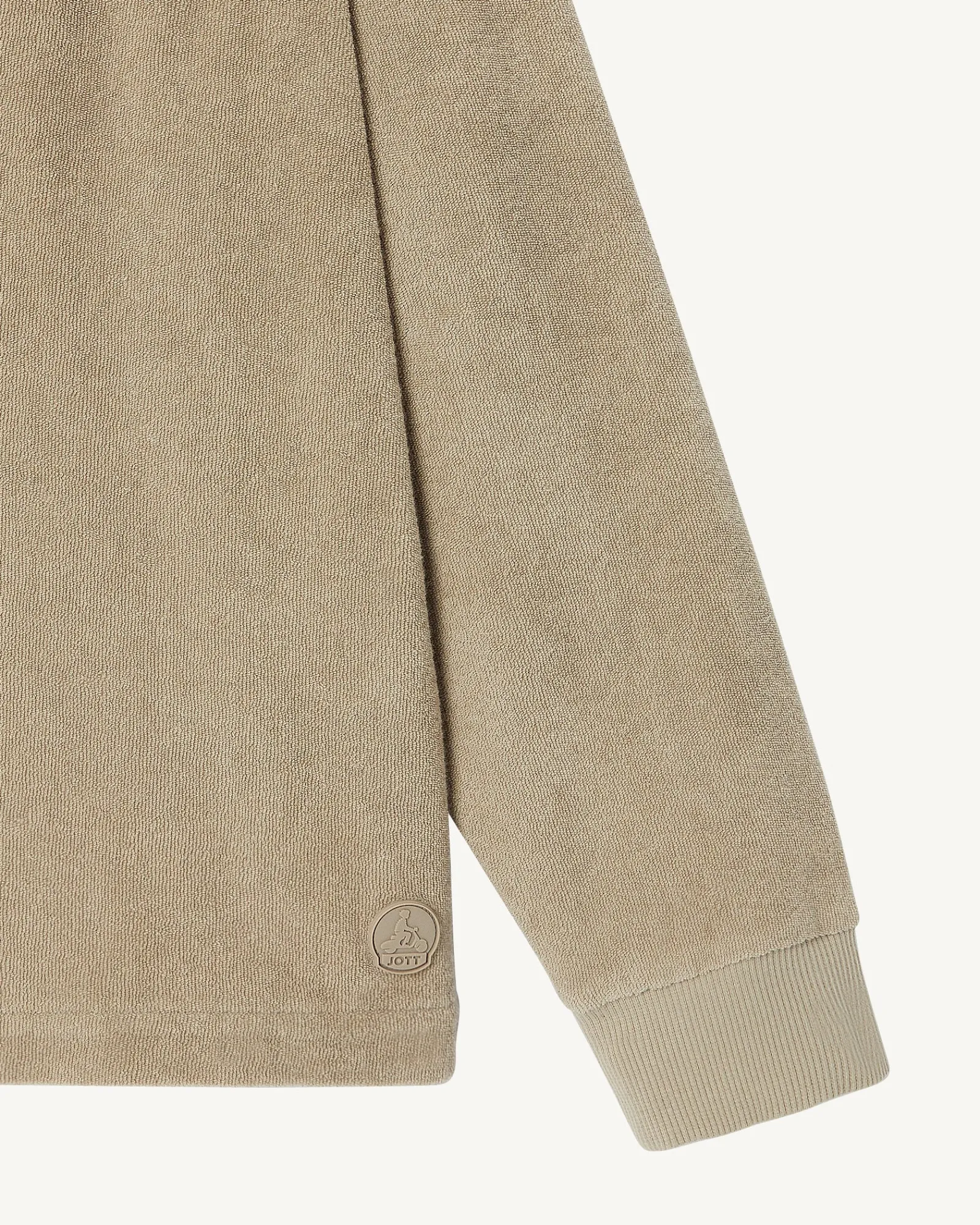 Cardigan Eponge A Manches Longues Beige Pamplona*JOTT Fashion