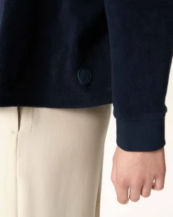 Cardigan Eponge A Manches Longues Marine Pamplona*JOTT Cheap