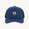 Casquette En Coton Et Mesh Dark Denim Rise*JOTT Outlet
