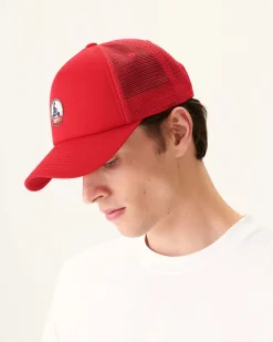 Casquette En Coton Et Mesh Rouge Rise*JOTT Shop