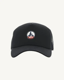 Casquette En Coton Et Mesh Noir Rise*JOTT Online
