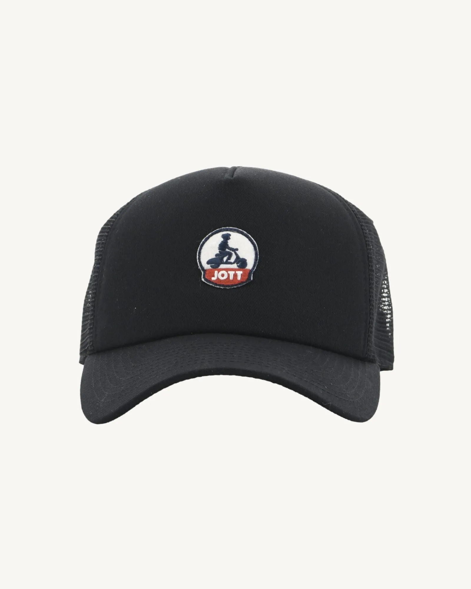 Casquette En Coton Et Mesh Noir Rise*JOTT Online