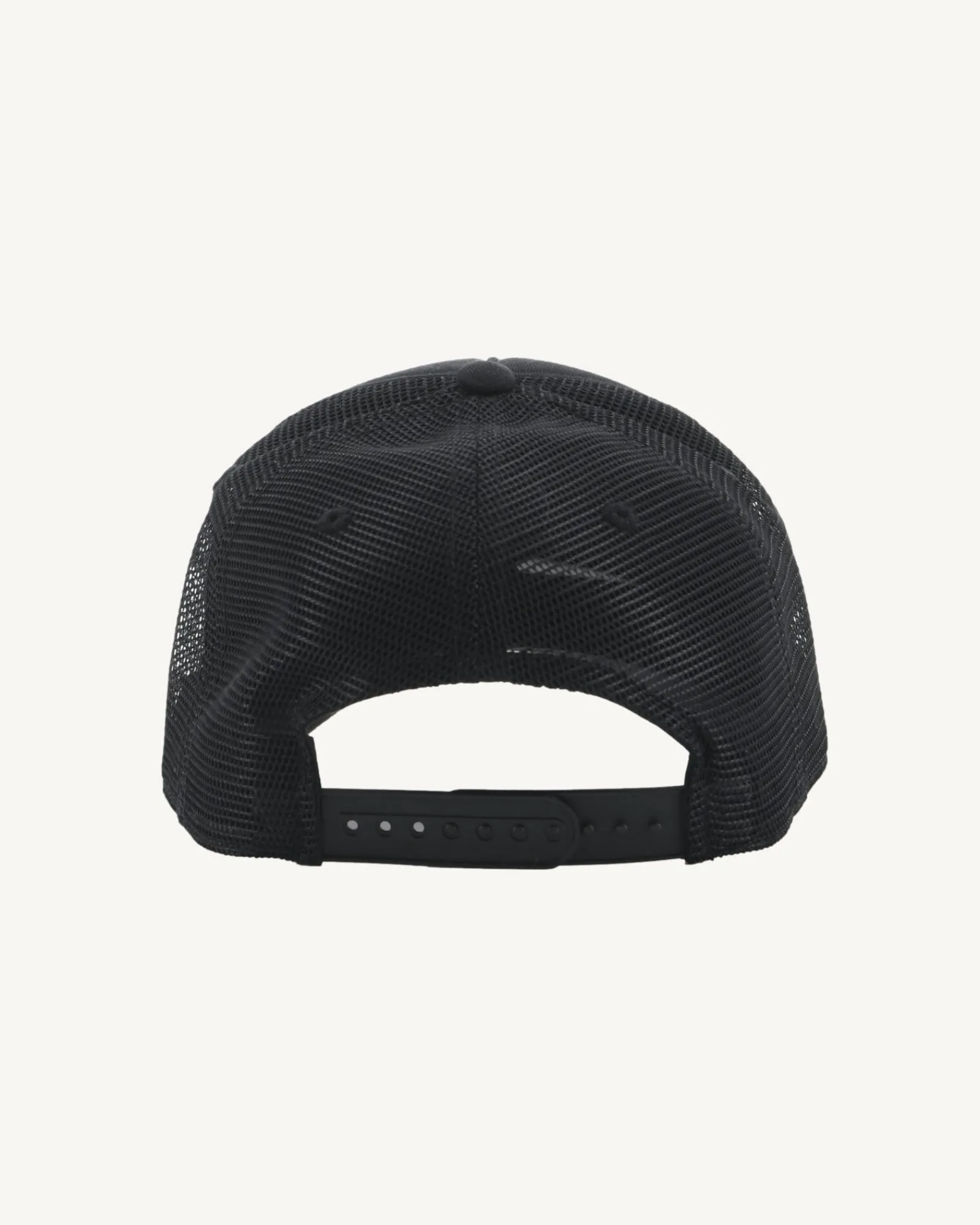 Casquette En Coton Et Mesh Noir Rise*JOTT Online
