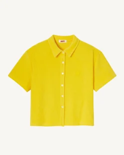 Chemise Courte Eponge Citron Nova*JOTT Shop