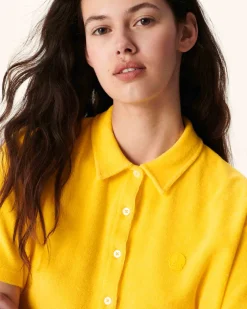 Chemise Courte Eponge Citron Nova*JOTT Shop