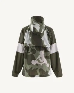 Coupe-Vent A Capuche Camo Kaki Clair Scirocco*JOTT Outlet