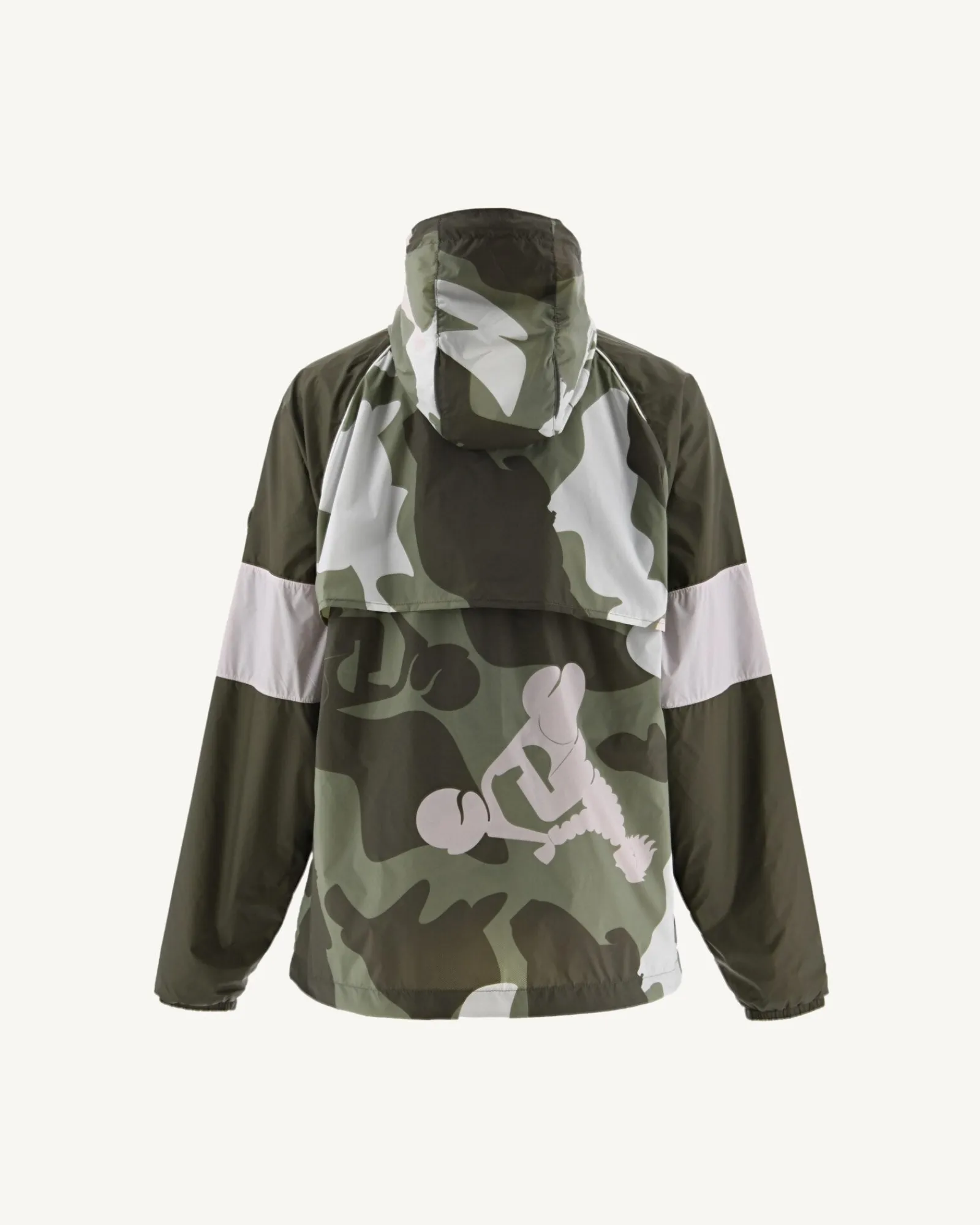 Coupe-Vent A Capuche Camo Kaki Clair Scirocco*JOTT Outlet