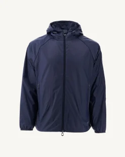 Coupe-Vent A Capuche Marine Mistral*JOTT Shop