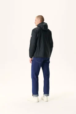 Coupe-Vent A Capuche Noir Mistral*JOTT Shop