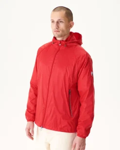 Coupe-Vent A Capuche Rouge Vif Mistral*JOTT Sale