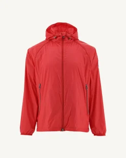 Coupe-Vent A Capuche Rouge Vif Mistral*JOTT Sale