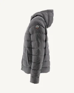 Doudoune A Capuche Anthracite Jorge*JOTT Fashion