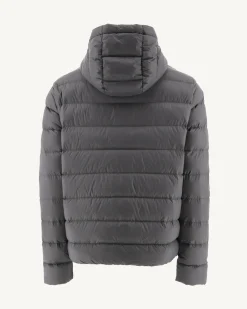 Doudoune A Capuche Anthracite Jorge*JOTT Fashion