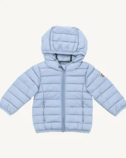 Doudoune A Capuche Bébé Bleu Clair Camille*JOTT Best Sale