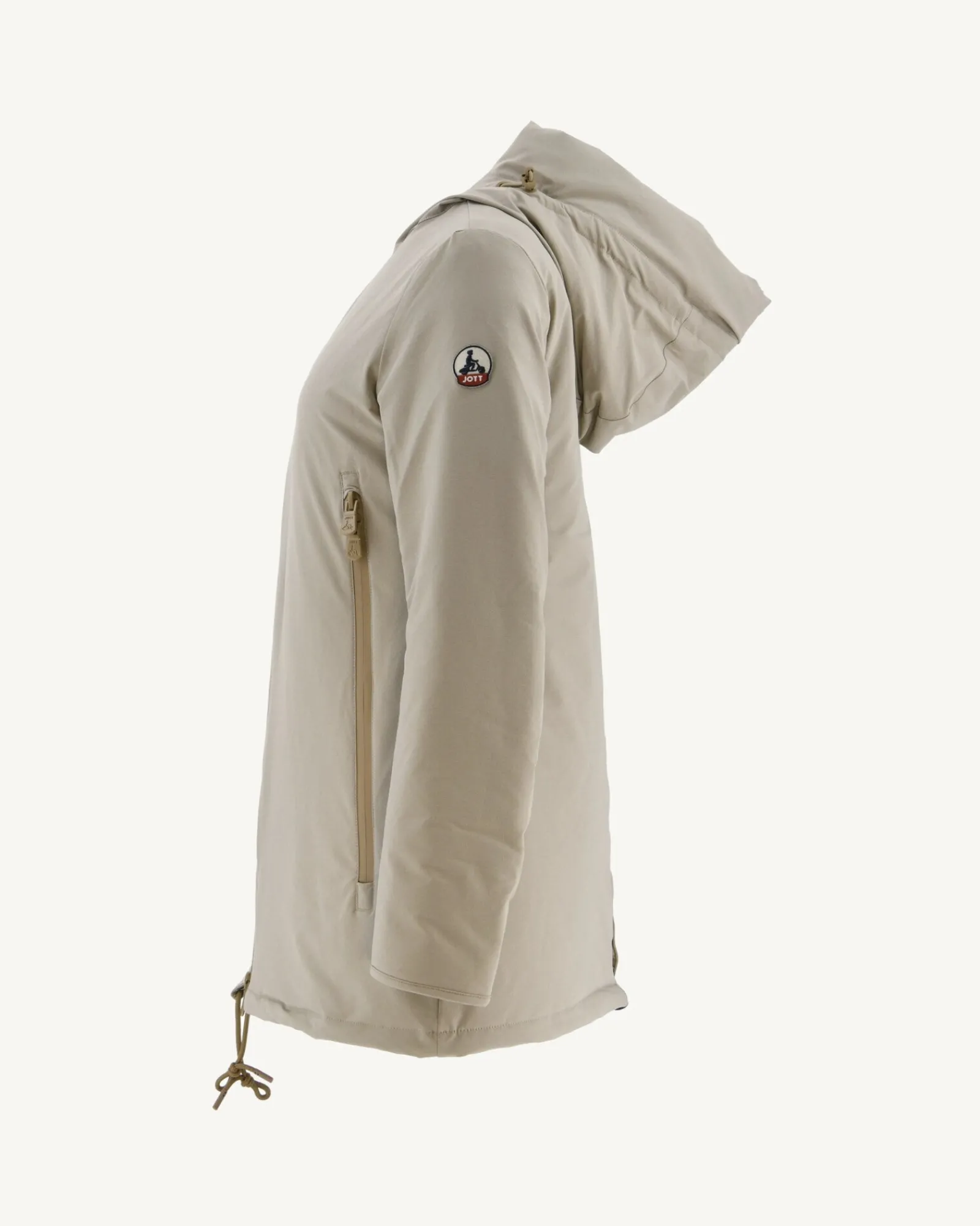 Doudoune A Capuche Beige Siberie*JOTT Clearance