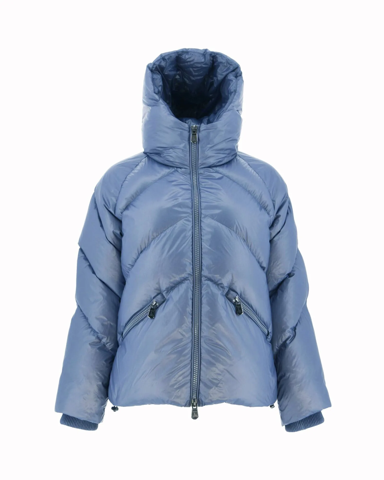 Doudoune A Capuche Bleu Delave Stellar*JOTT Store