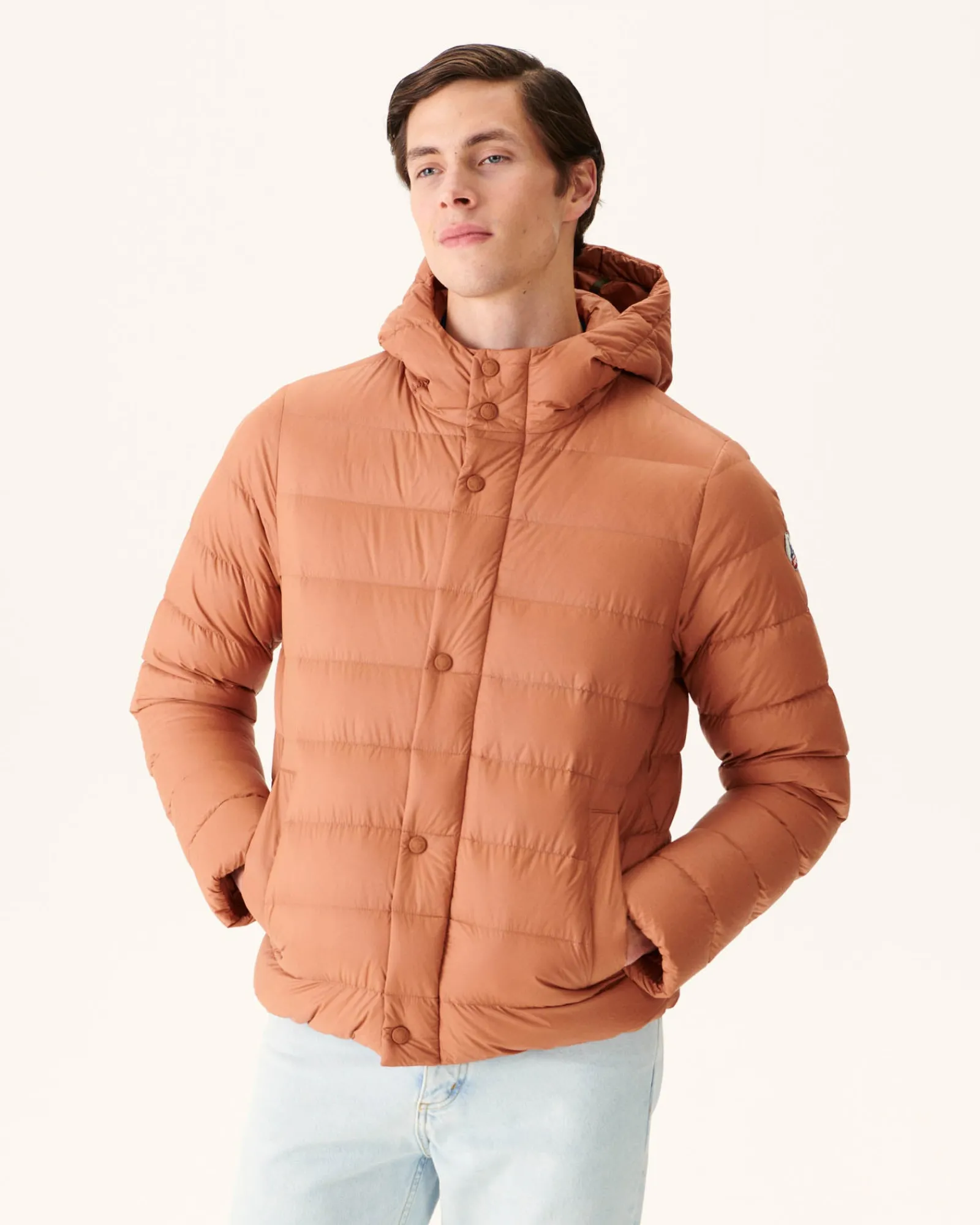 Doudoune A Capuche Camel Jorge*JOTT Best Sale