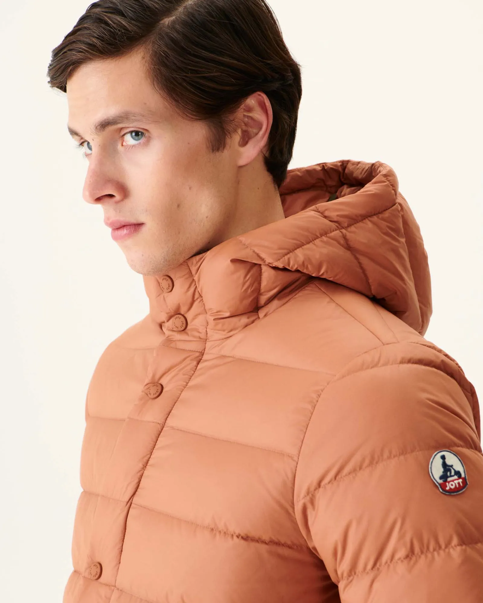 Doudoune A Capuche Camel Jorge*JOTT Best Sale