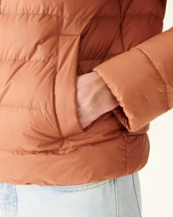 Doudoune A Capuche Camel Jorge*JOTT Best Sale