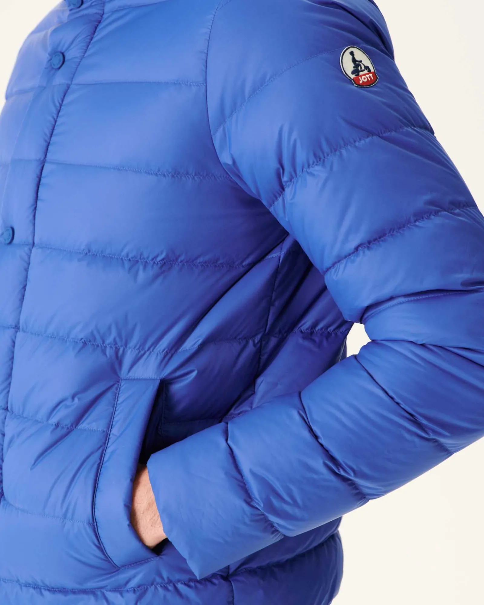 Doudoune A Capuche Dark Denim Jorge*JOTT Cheap