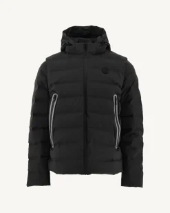 Doudoune A Capuche 4-En-1 Noir Ulaan*JOTT New