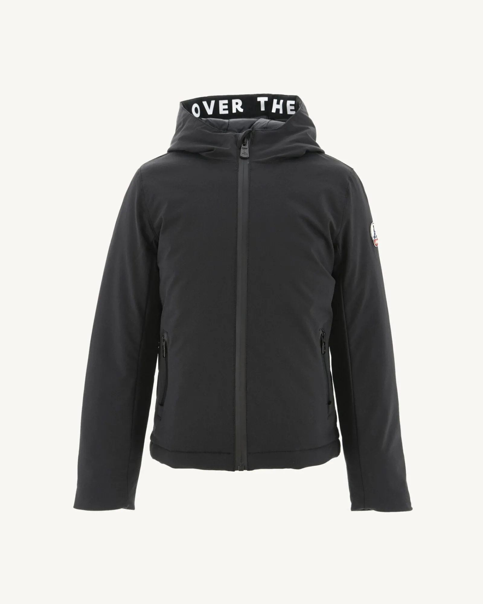 Doudoune A Capuche Enfant Noir Ghiaccio*JOTT Cheap