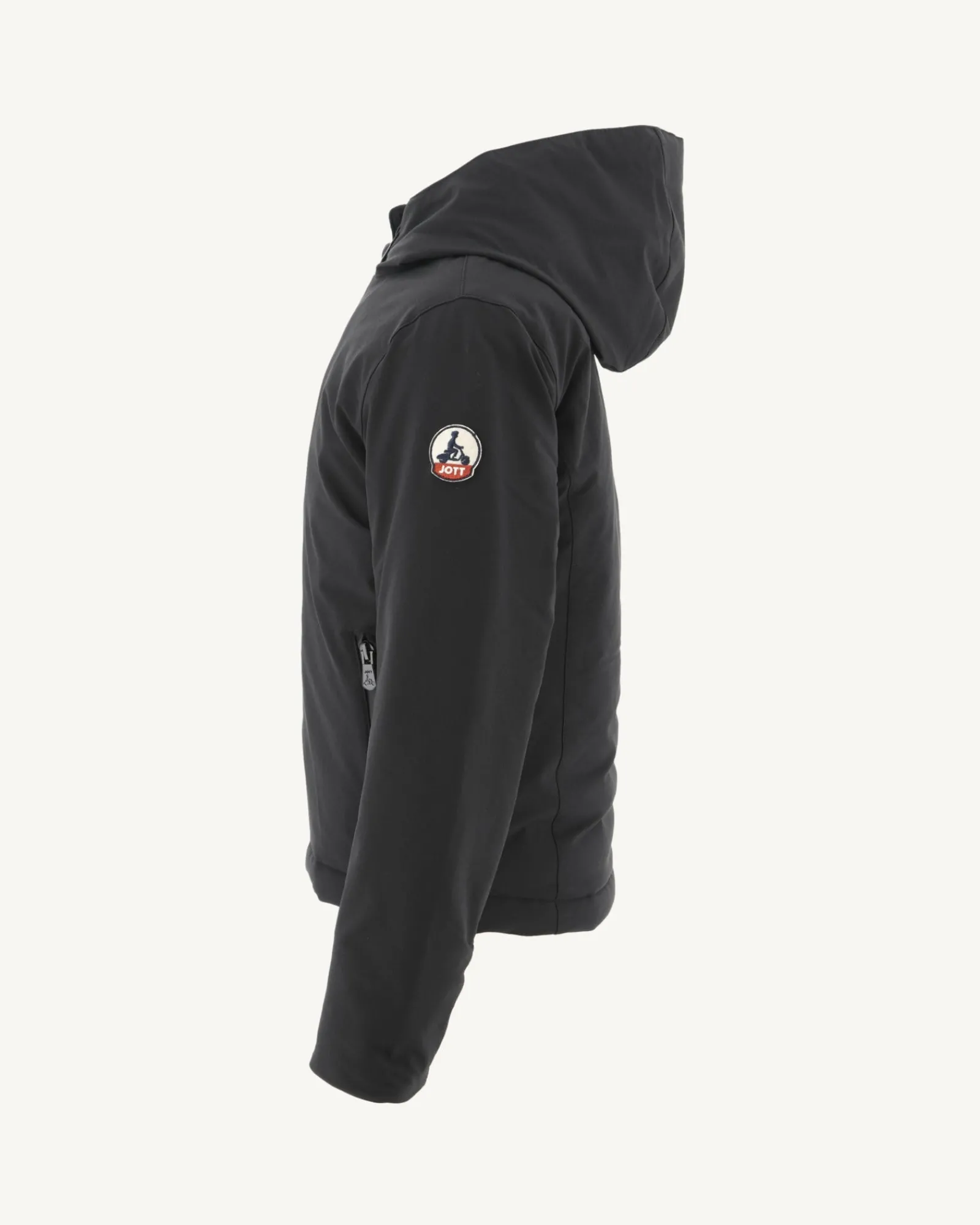 Doudoune A Capuche Enfant Noir Ghiaccio*JOTT Cheap