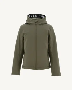 Doudoune A Capuche Enfant Army Ghiaccio*JOTT Online