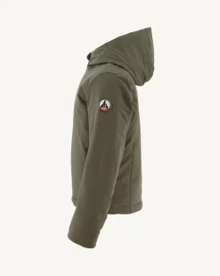 Doudoune A Capuche Enfant Army Ghiaccio*JOTT Online