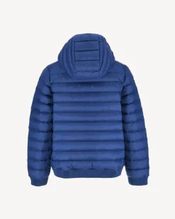 Doudoune A Capuche Enfant Dark Denim Ludo*JOTT Outlet