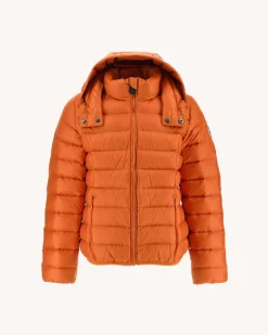 Doudoune A Capuche Enfant Grand Froid Orange Gold*JOTT Clearance