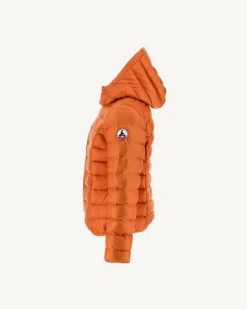 Doudoune A Capuche Enfant Grand Froid Orange Gold*JOTT Clearance