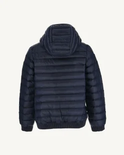 Doudoune A Capuche Enfant Marine Ludo*JOTT Sale