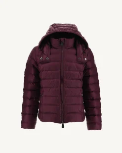 Doudoune A Capuche Enfant Grand Froid Aubergine Opale*JOTT Sale