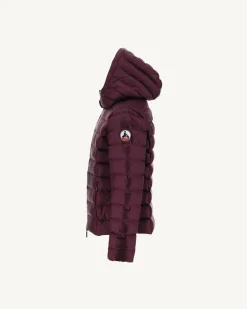 Doudoune A Capuche Enfant Grand Froid Aubergine Opale*JOTT Sale