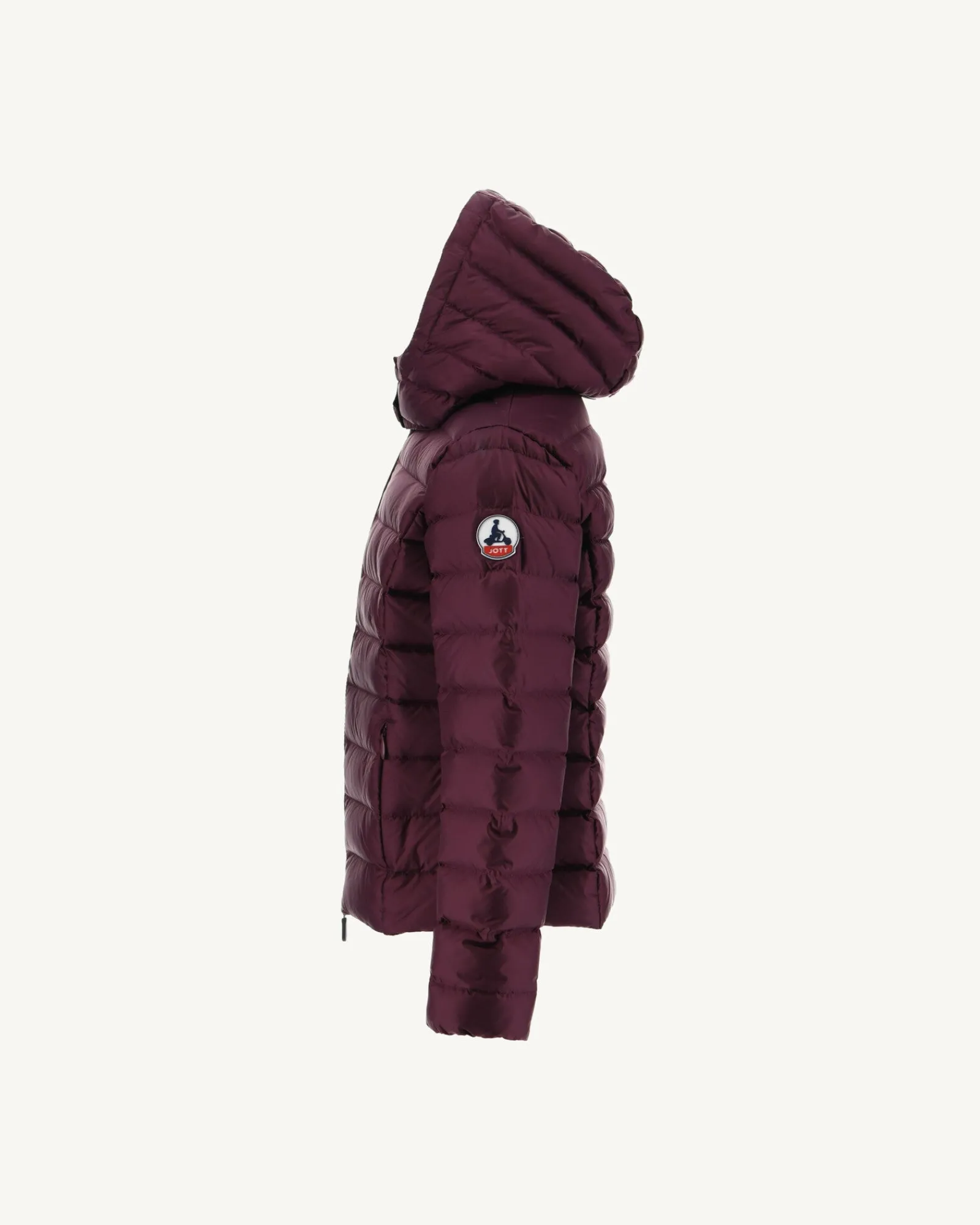 Doudoune A Capuche Enfant Grand Froid Aubergine Opale*JOTT Sale