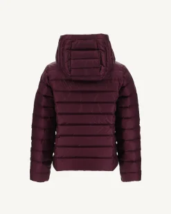 Doudoune A Capuche Enfant Grand Froid Aubergine Opale*JOTT Sale