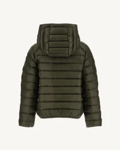 Doudoune A Capuche Enfant Grand Froid Army Gold*JOTT Hot