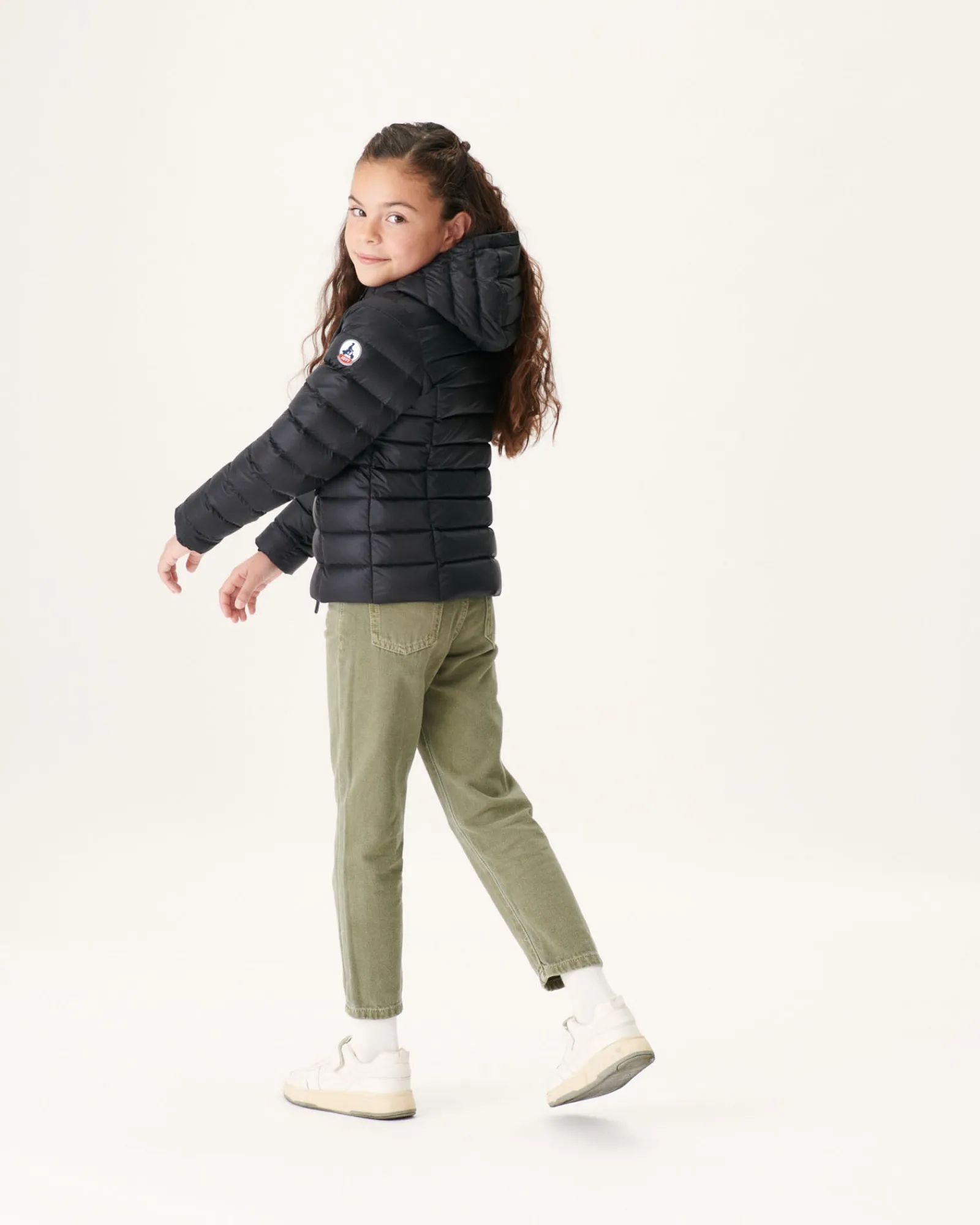 Doudoune A Capuche Enfant Grand Froid Noir Opale*JOTT Hot