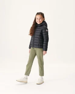 Doudoune A Capuche Enfant Grand Froid Noir Opale*JOTT Hot