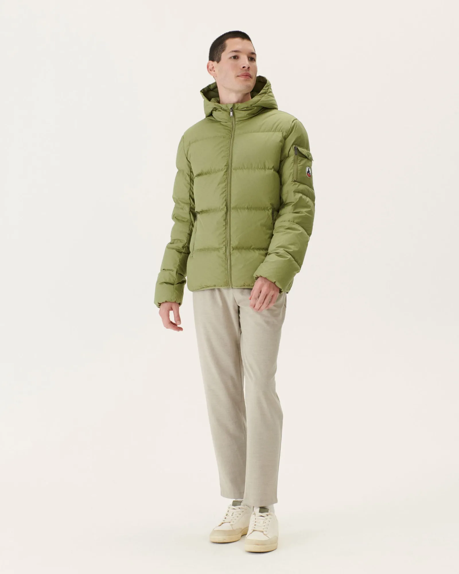 Doudoune A Capuche Grand Froid Kaki Clair Toledo*JOTT Best Sale