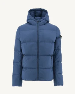 Doudoune A Capuche Grand Froid Bleu Jeans Toledo*JOTT Clearance