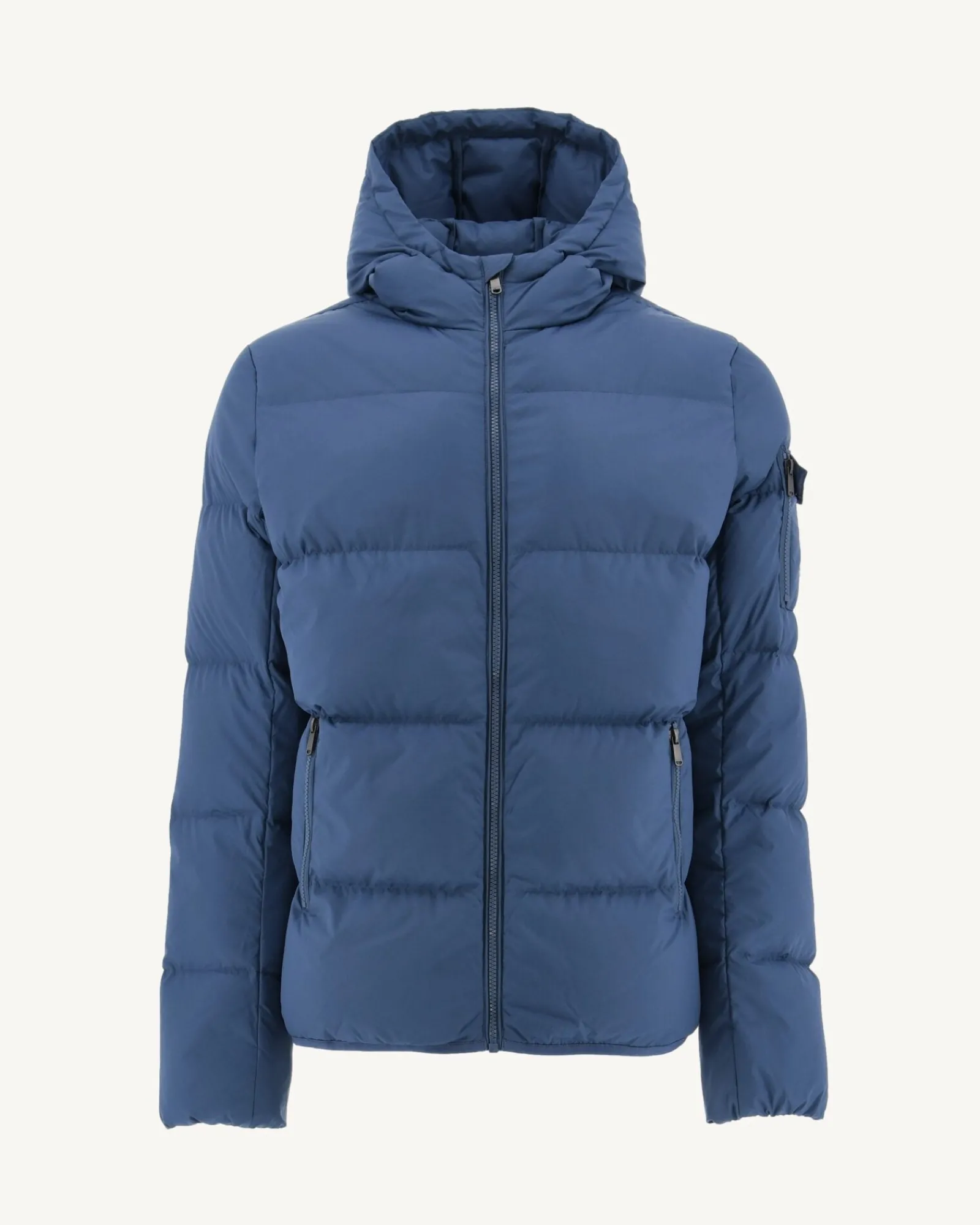 Doudoune A Capuche Grand Froid Bleu Jeans Toledo*JOTT Clearance