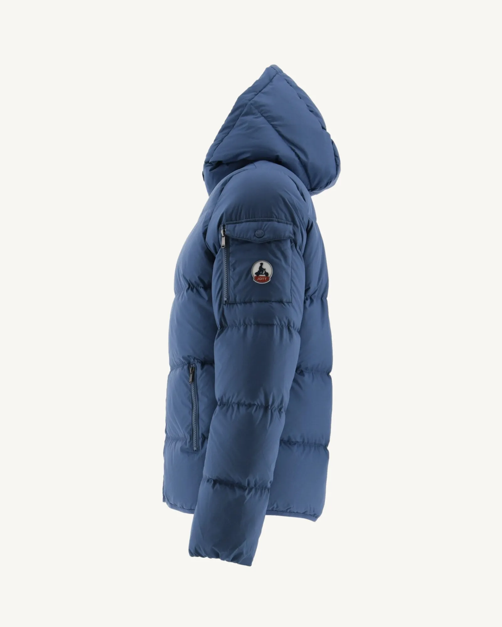 Doudoune A Capuche Grand Froid Bleu Jeans Toledo*JOTT Clearance