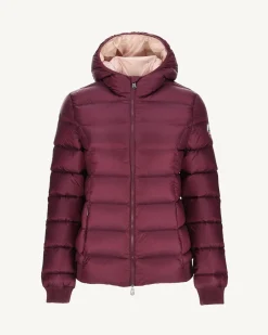 Doudoune A Capuche Grand Froid Aubergine Celine*JOTT Outlet