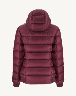 Doudoune A Capuche Grand Froid Aubergine Celine*JOTT Outlet