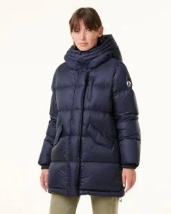 Doudoune A Capuche Grand Froid Marine Delhi*JOTT Online