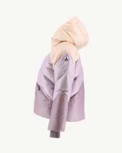Doudoune A Capuche Grand Froid Combo Violet Stellar*JOTT Best