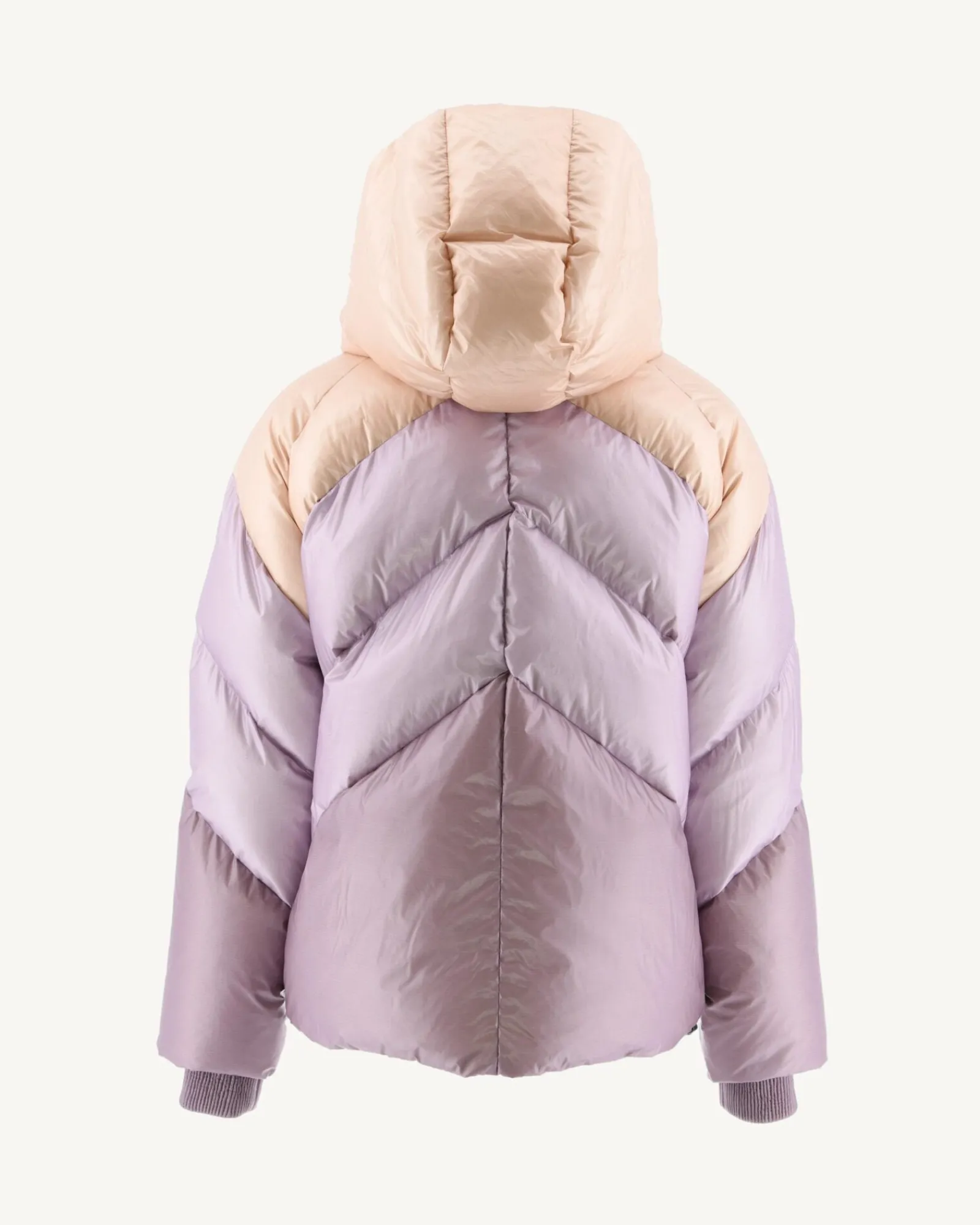 Doudoune A Capuche Grand Froid Combo Violet Stellar*JOTT Best