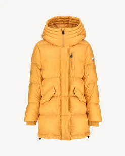 Doudoune A Capuche Grand Froid Moutarde Delhi*JOTT Sale